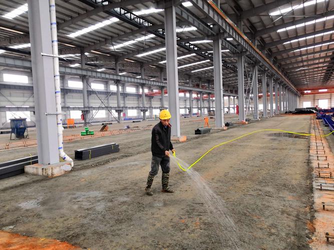 水稳层与检测楼构造柱施工及消防管安装的综合报告